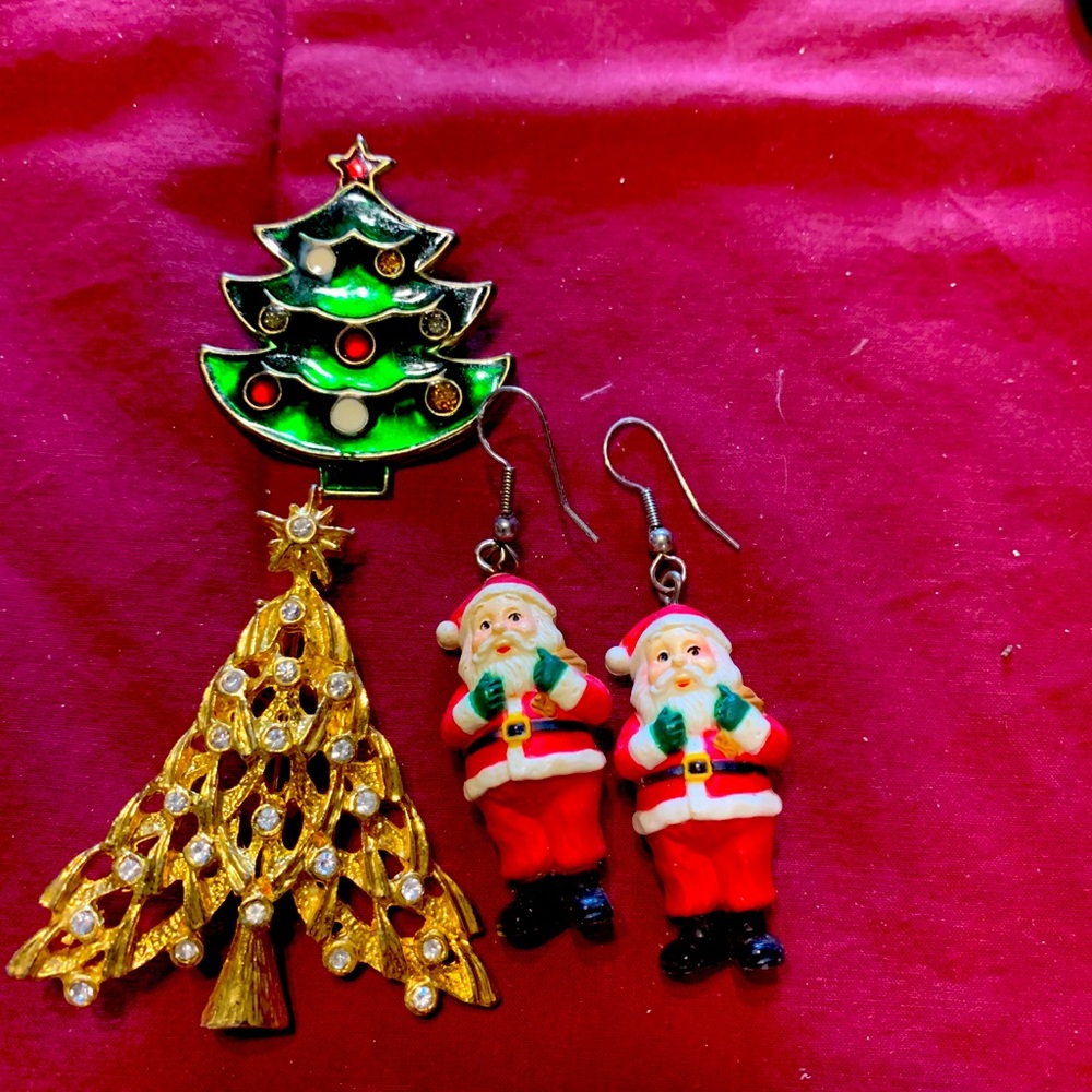 Christmas jewelry costume